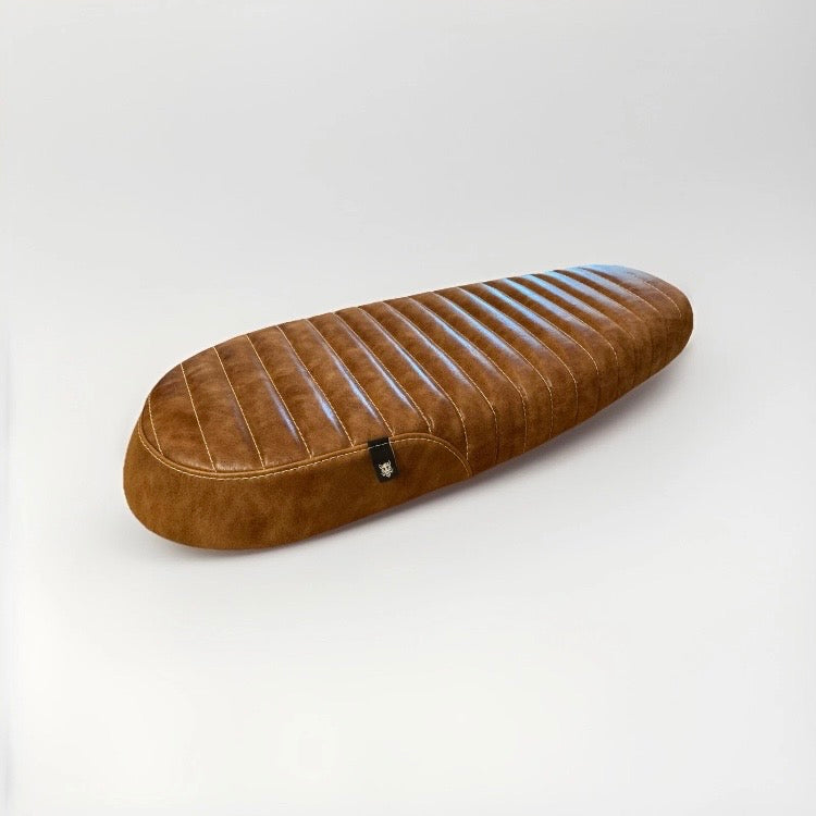 Flat leather seat for Royal Enfield Interceptor / GT 650